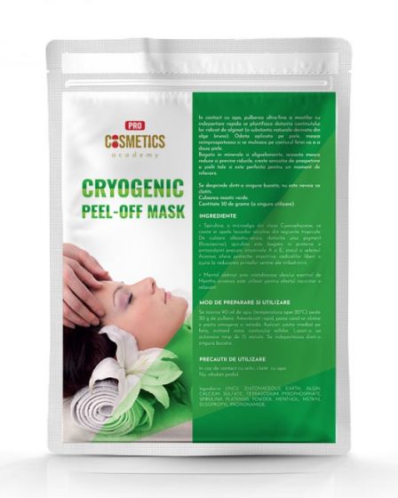 Cryogenic Peel-Off Mask 12 Cryogenic Peel-Off Mask 34
