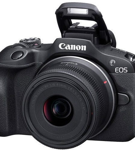 Canon EOS R100 Kit 18-45m Aparat foto mirrorless 8