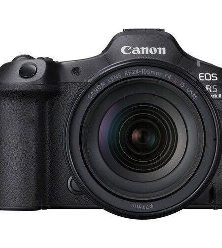 Canon EOS R5 Mark II Aparat foto Mirrorless Kit 24-105 F/4 L IS USM Full-Frame 8K 6