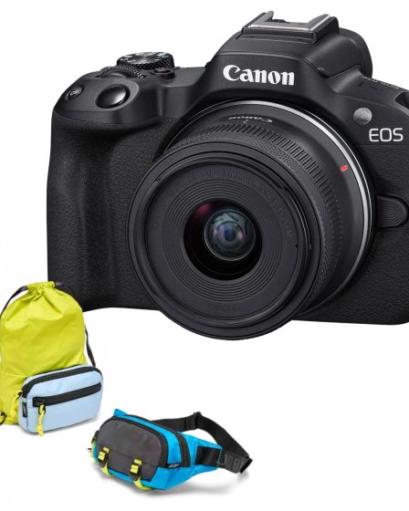 Canon EOS R50 Kit cu Obiectiv RF-S 18-45mm 2
