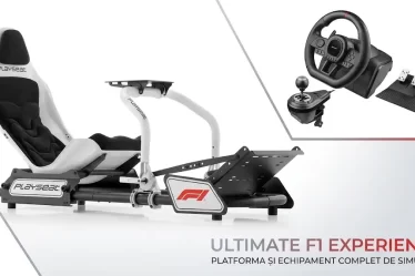Vezi pret set volan cu pedale + cockpit de black friday