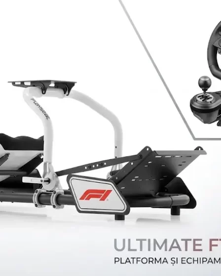 Vezi pret set volan cu pedale + cockpit de black friday