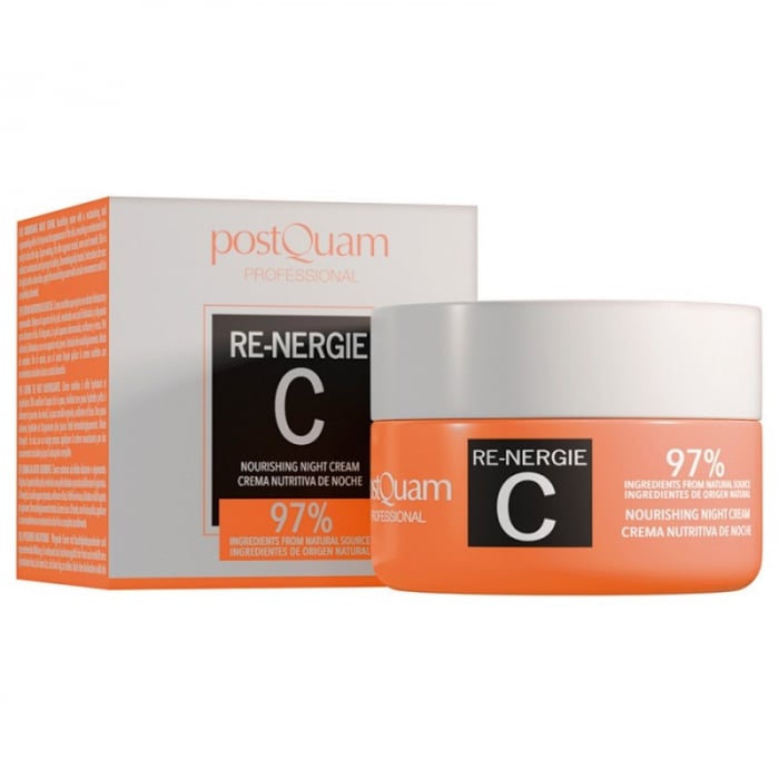 Crema de noapte Re-nergie C cu acid hyaluronic si vitaminele C si E 1