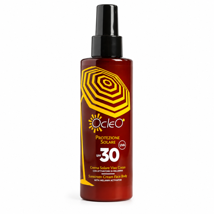 Crema solara fata si corp SPF 30 spray cu activator de melanina 1