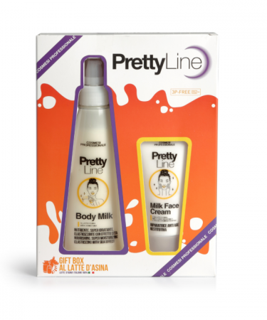Donkey Milk Beauty Box: Crema de fata antirid+ Fluid de corp cu lapte de magarita 3
