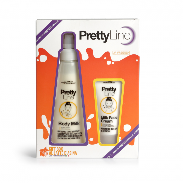 Donkey Milk Beauty Box: Crema de fata antirid+ Fluid de corp cu lapte de magarita 1