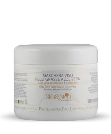 Masca faciala pentru ten gras cu Aloe Vera, Bisabolol, Colagen, Oxid de Zinc 250ml 1