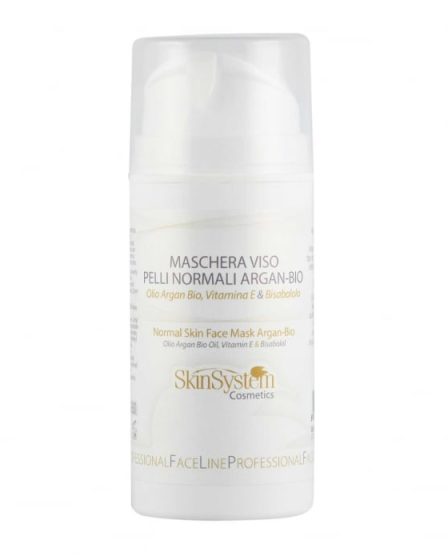 Masca faciala ten normal cu Ulei de Argan Bio, Bisabolol, Vitaminele E si A si Unt de Shea 100ml 25