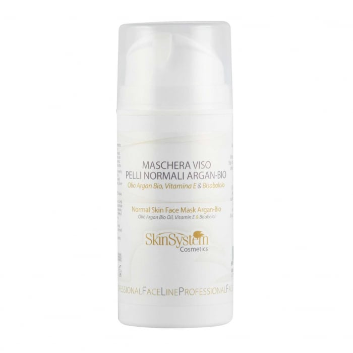 Masca faciala ten normal cu Ulei de Argan Bio, Bisabolol, Vitaminele E si A si Unt de Shea 100ml 1