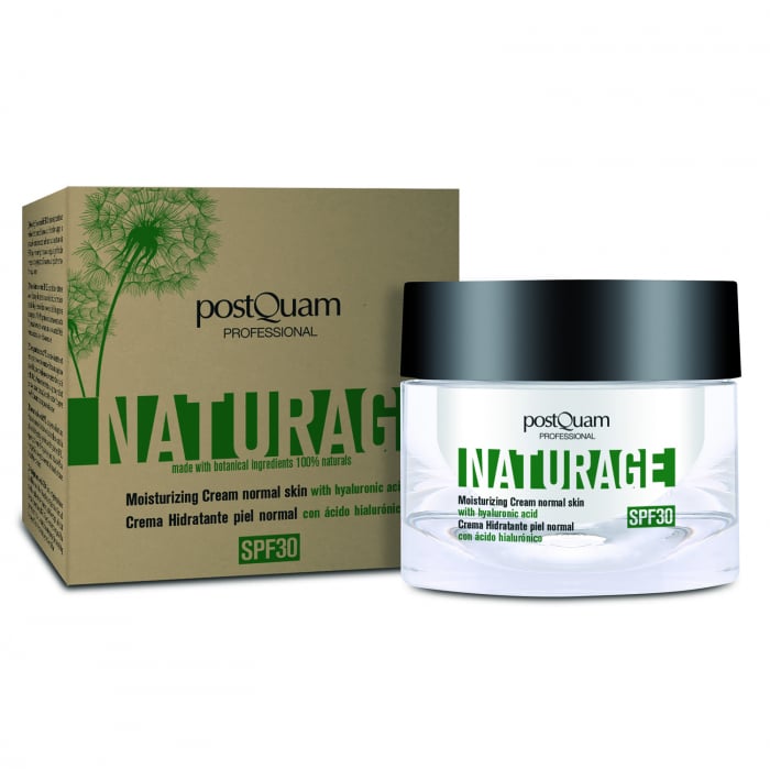 Naturage Crema de zi cu acid hyaluronic ten normal sensibil SPF30 1