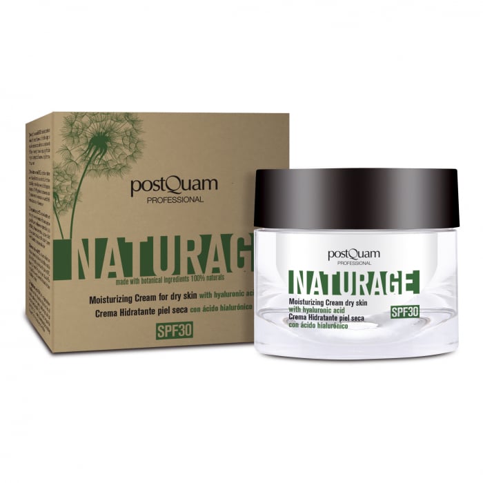 Naturage Crema de zi cu acid hyaluronic ten uscat SPF30 1