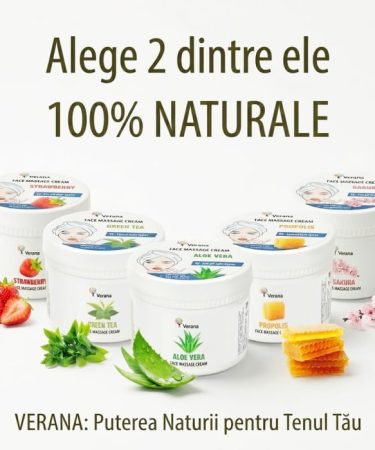 Pachet 2 creme de masaj facial Verana 6