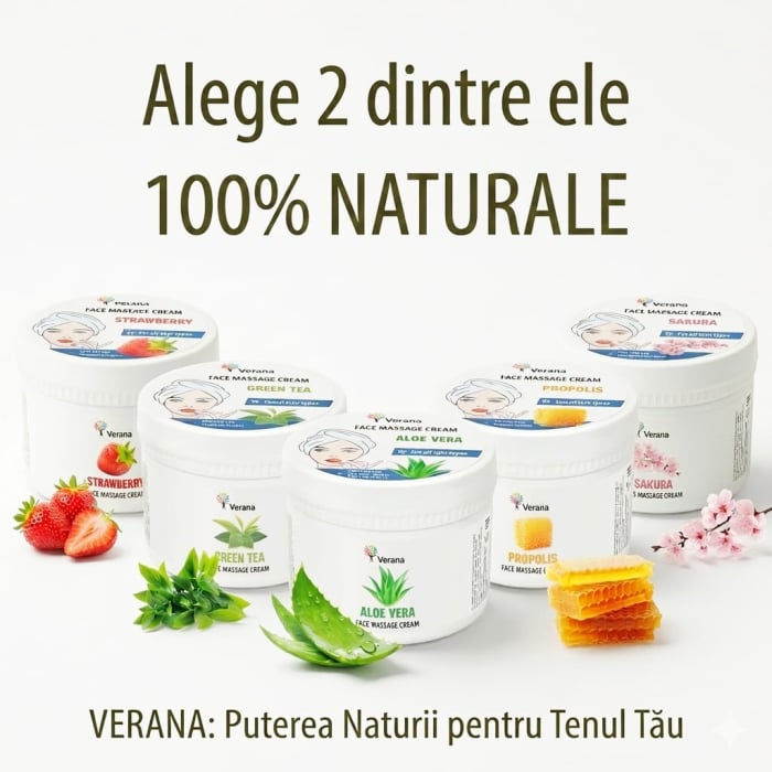 Pachet 2 creme de masaj facial Verana 1