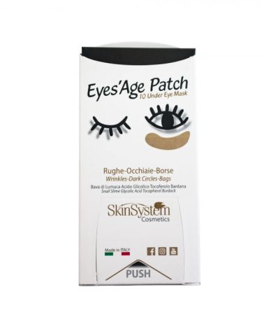 Plasturi pentru zona Ochilor EYES AGE cu extract de melc, Acid glicolic, Tocopherol, Brusture 2