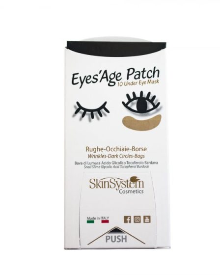 Plasturi pentru zona Ochilor EYES AGE cu extract de melc, Acid glicolic, Tocopherol, Brusture 40