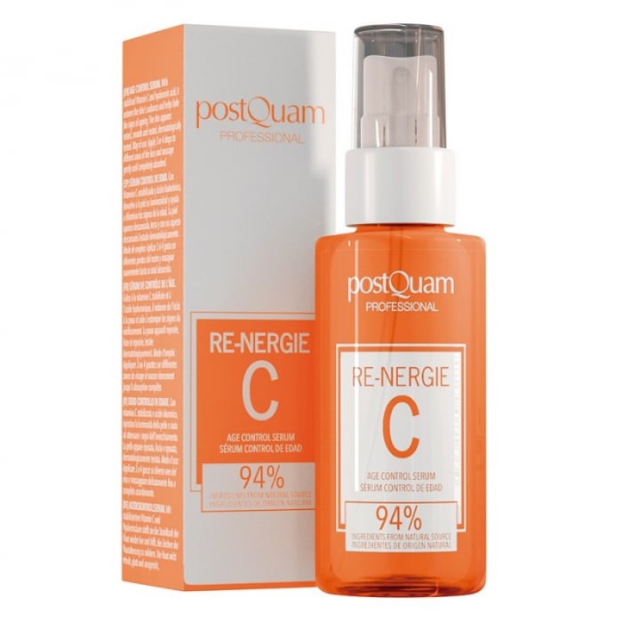 Ser antirid Re-nergie C cu acid hyaluronic si vitaminele C si E 1