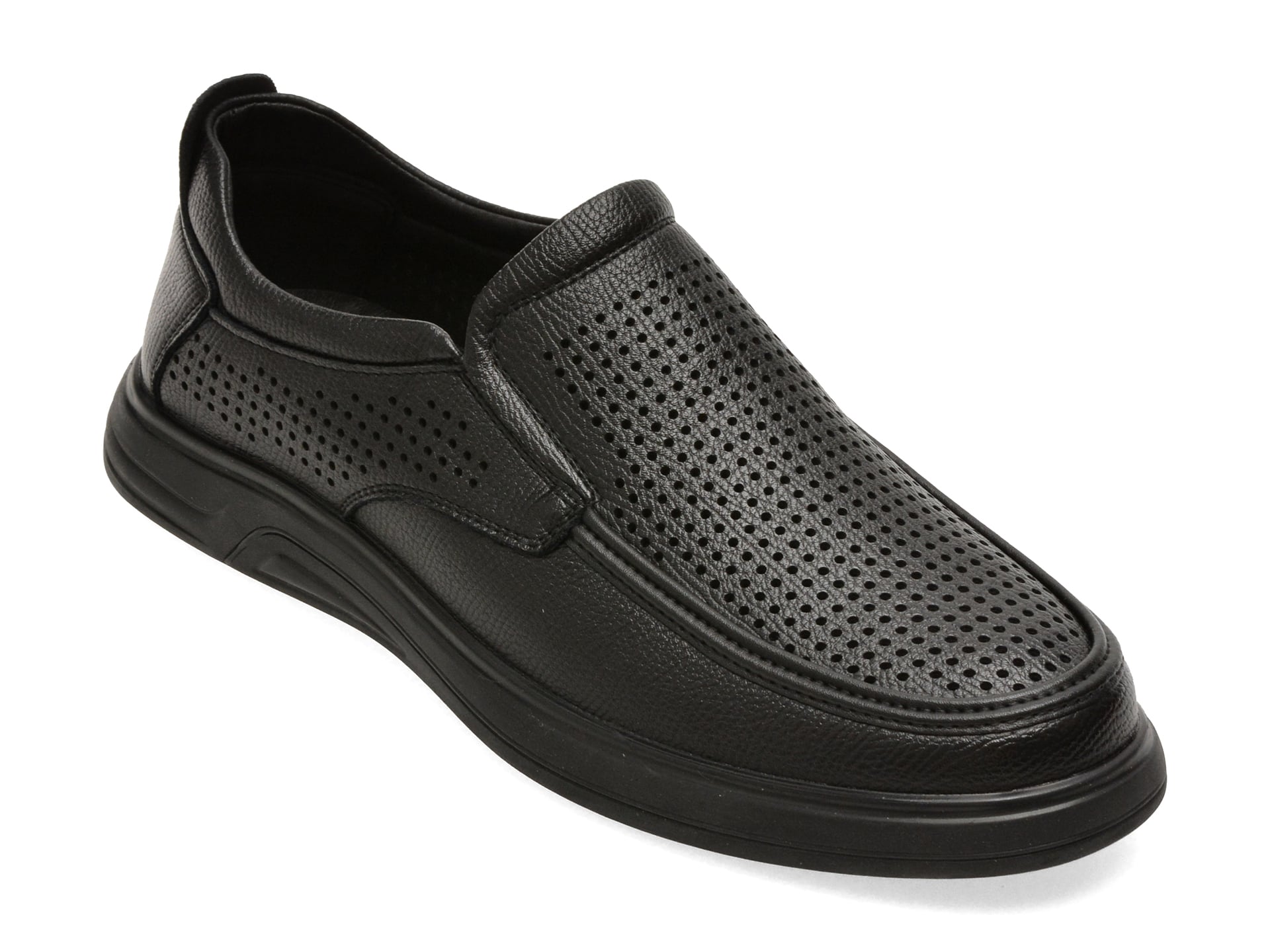 Pantofi BITE THE BULLET negri, 25C2115, din piele naturala 22