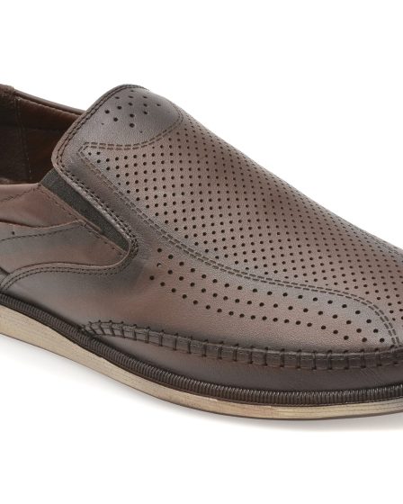 Pantofi BITE THE BULLET maro, OY1045, din piele naturala 12