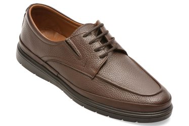 Pantofi BITE THE BULLET maro, RM100, din piele naturala 4