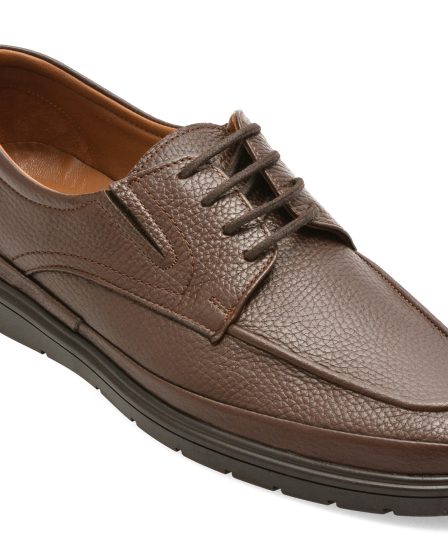 Pantofi BITE THE BULLET maro, RM100, din piele naturala 11