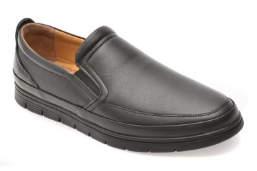 Pantofi BITE THE BULLET negri, SH750, din piele naturala 2