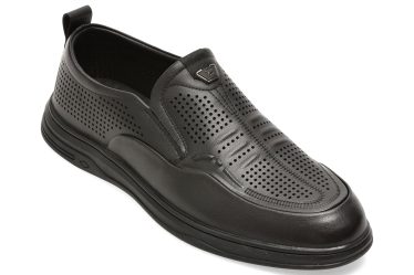 Pantofi BITE THE BULLET negri, 25L2103, din piele naturala 3