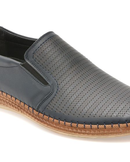 Pantofi BITE THE BULLET bleumarin, ALM7001, din piele naturala 31 Pantofi BITE THE BULLET bleumarin, ALM7001, din piele naturala 16