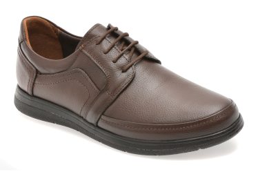 Pantofi BITE THE BULLET maro, BRL901, din piele naturala 2