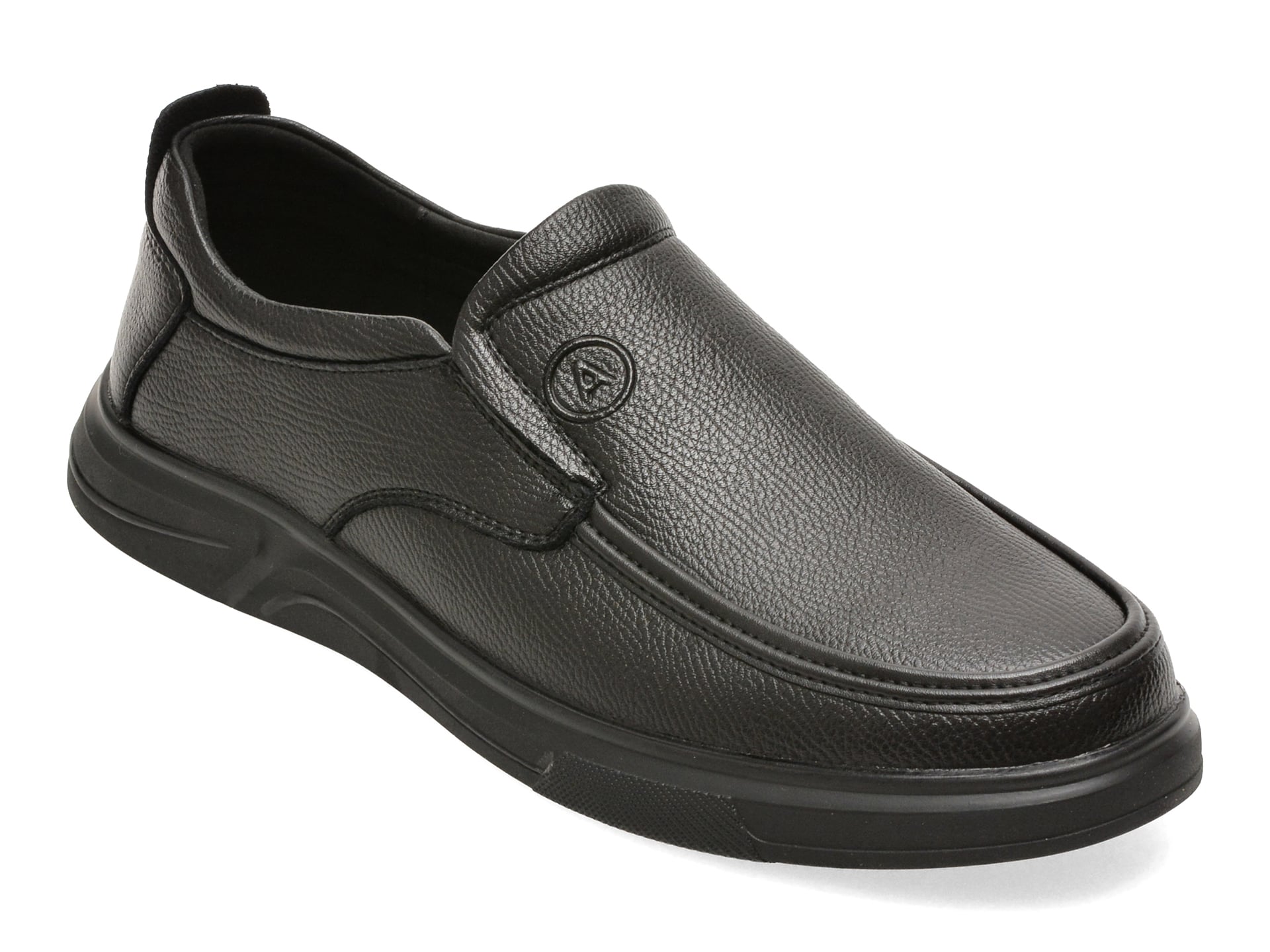 Pantofi BITE THE BULLET negri, 89635, din piele naturala 17