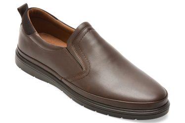 Pantofi BITE THE BULLET maro, RM112, din piele naturala 3