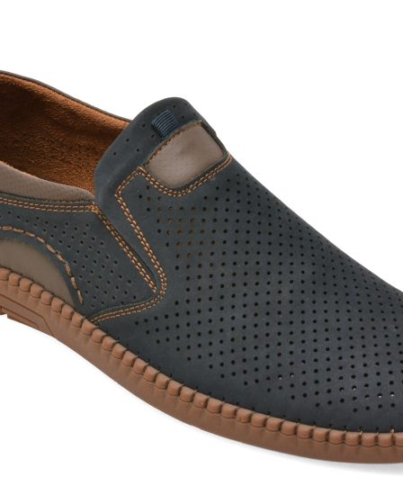 Pantofi BITE THE BULLET bleumarin, Q212, din piele naturala 23 Pantofi BITE THE BULLET bleumarin, Q212, din piele naturala 12