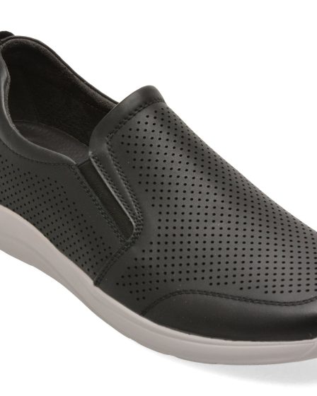 Pantofi BITE THE BULLET negri, H76, din piele naturala 23 Pantofi BITE THE BULLET negri, H76, din piele naturala 12