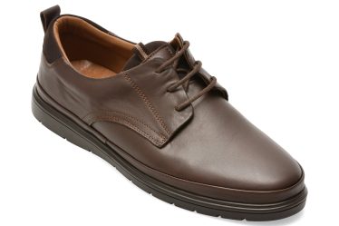 Pantofi BITE THE BULLET maro, RM110, din piele naturala 2