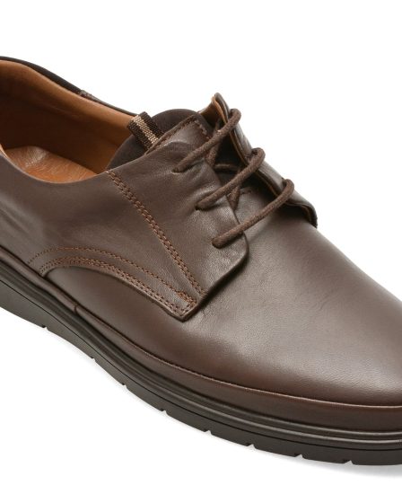 Pantofi BITE THE BULLET maro, RM110, din piele naturala 10
