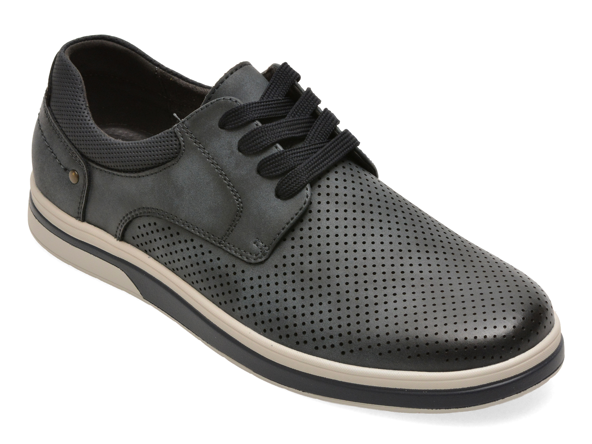 Pantofi BITE THE BULLET bleumarin, Q283, din piele naturala 1 Pantofi BITE THE BULLET bleumarin, Q283, din piele naturala 1