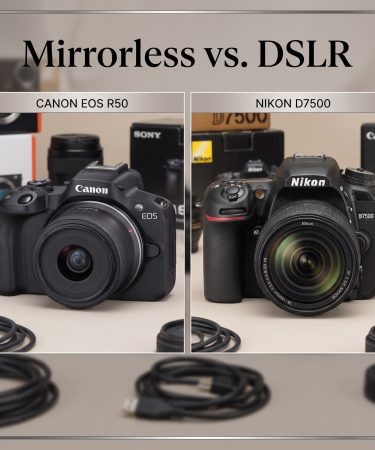 Comanda Mirrorless vs. DSLR
