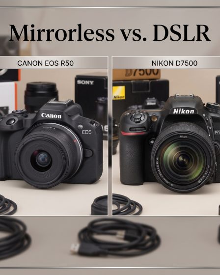 Comanda Mirrorless vs. DSLR