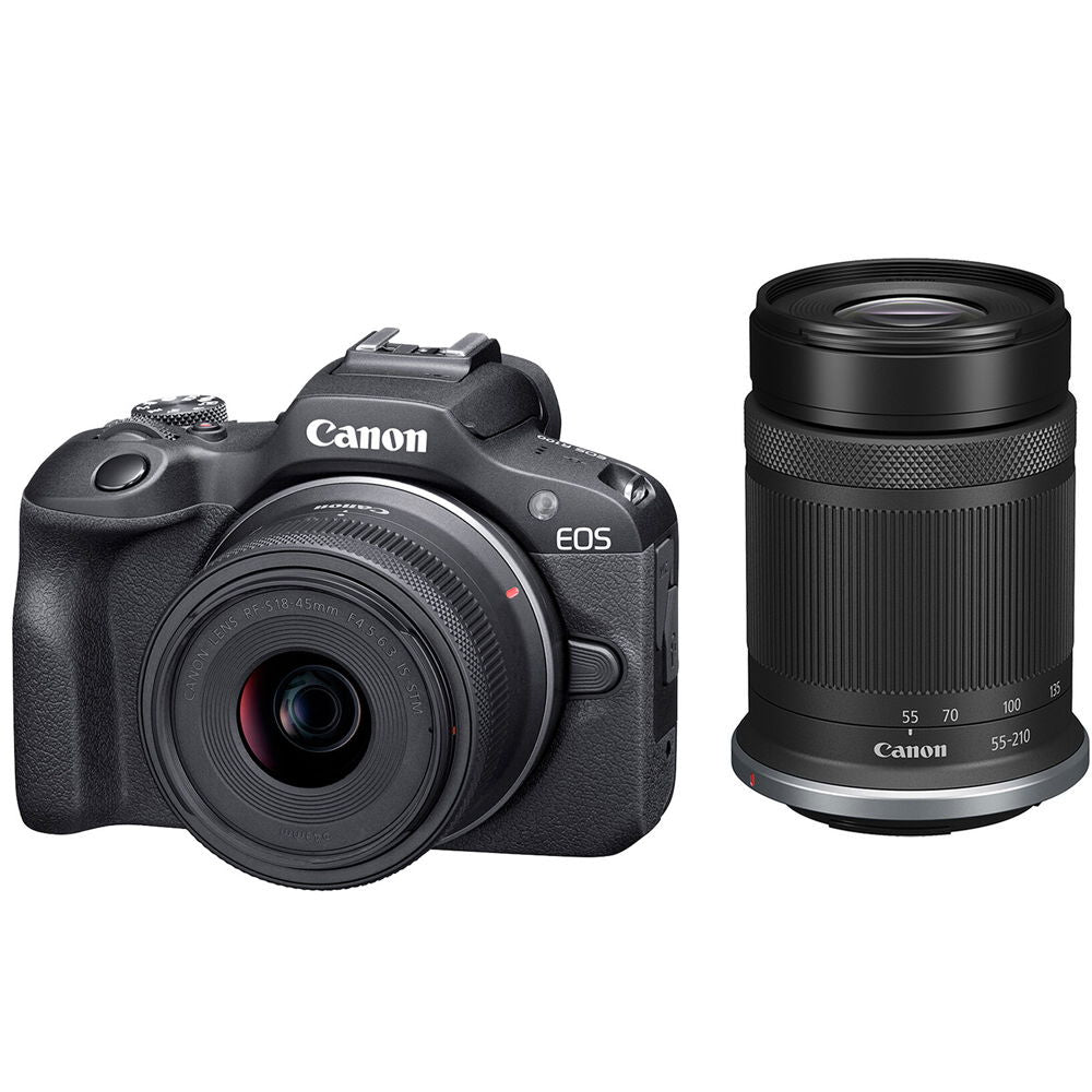 Canon EOS R100 Kit Dual RF-S 18-45mm + RF 55-210mm 1