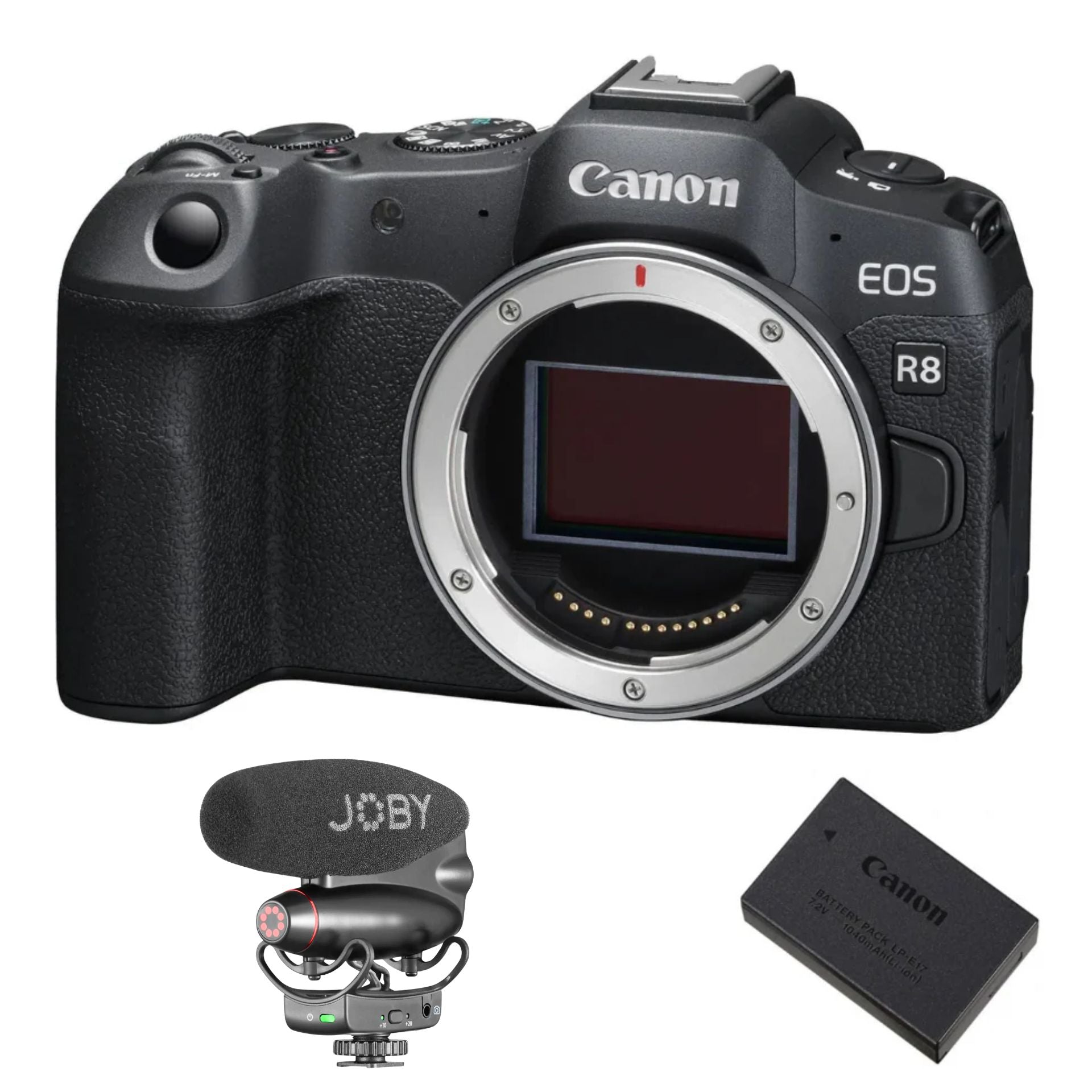 Canon EOS R8 Aparat Foto Mirrorless Full Frame + Acumulator de rezerva 8