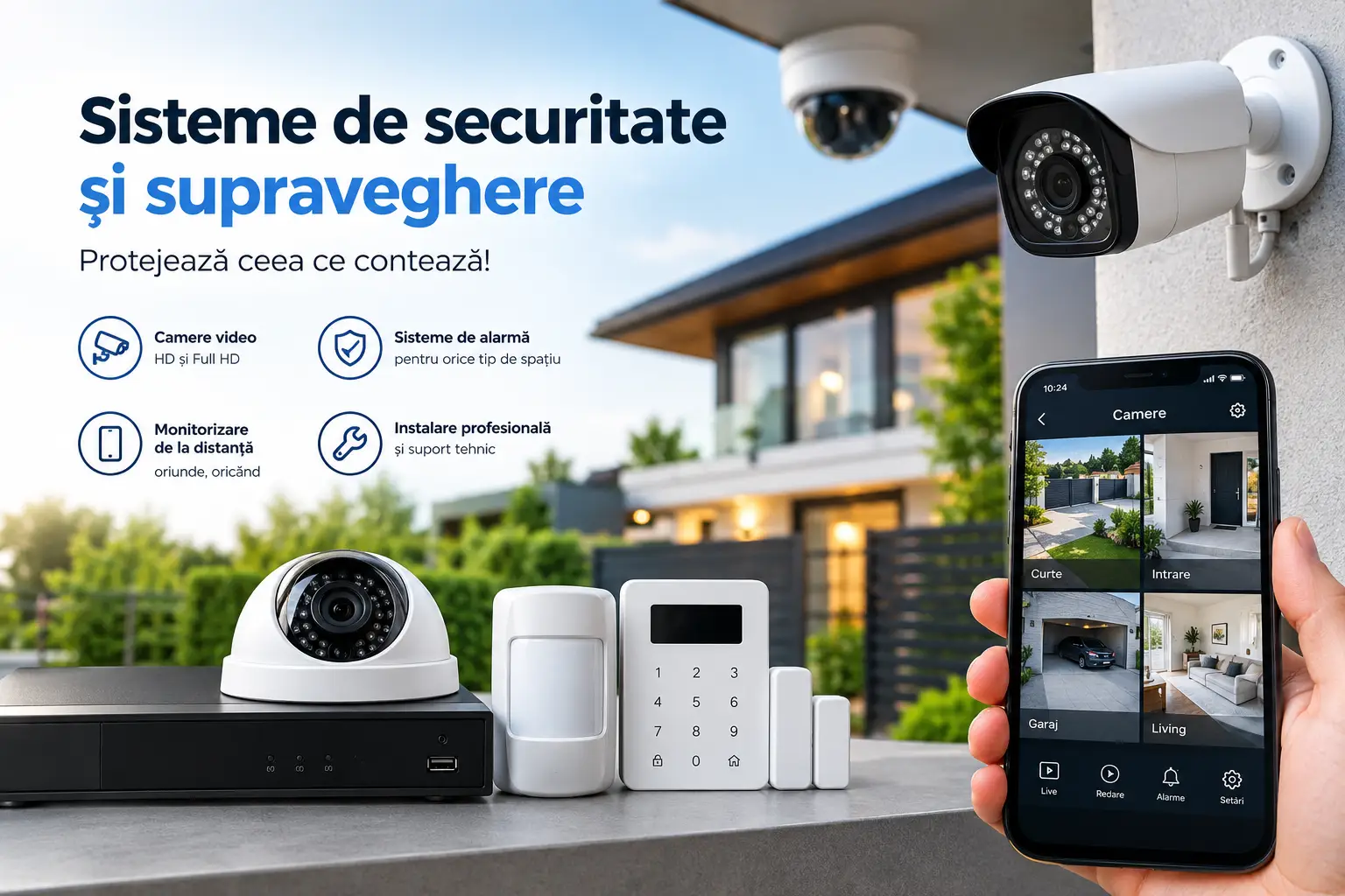 Descopera sisteme de securitate si supraveghere
