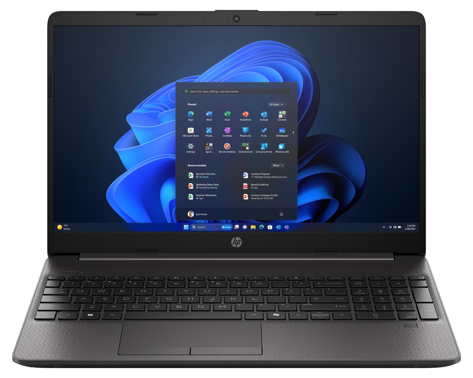 Laptop HP – 250R G9, 15.6", FHD, Core 7, 16GB/512GB, Dark Ash 1
