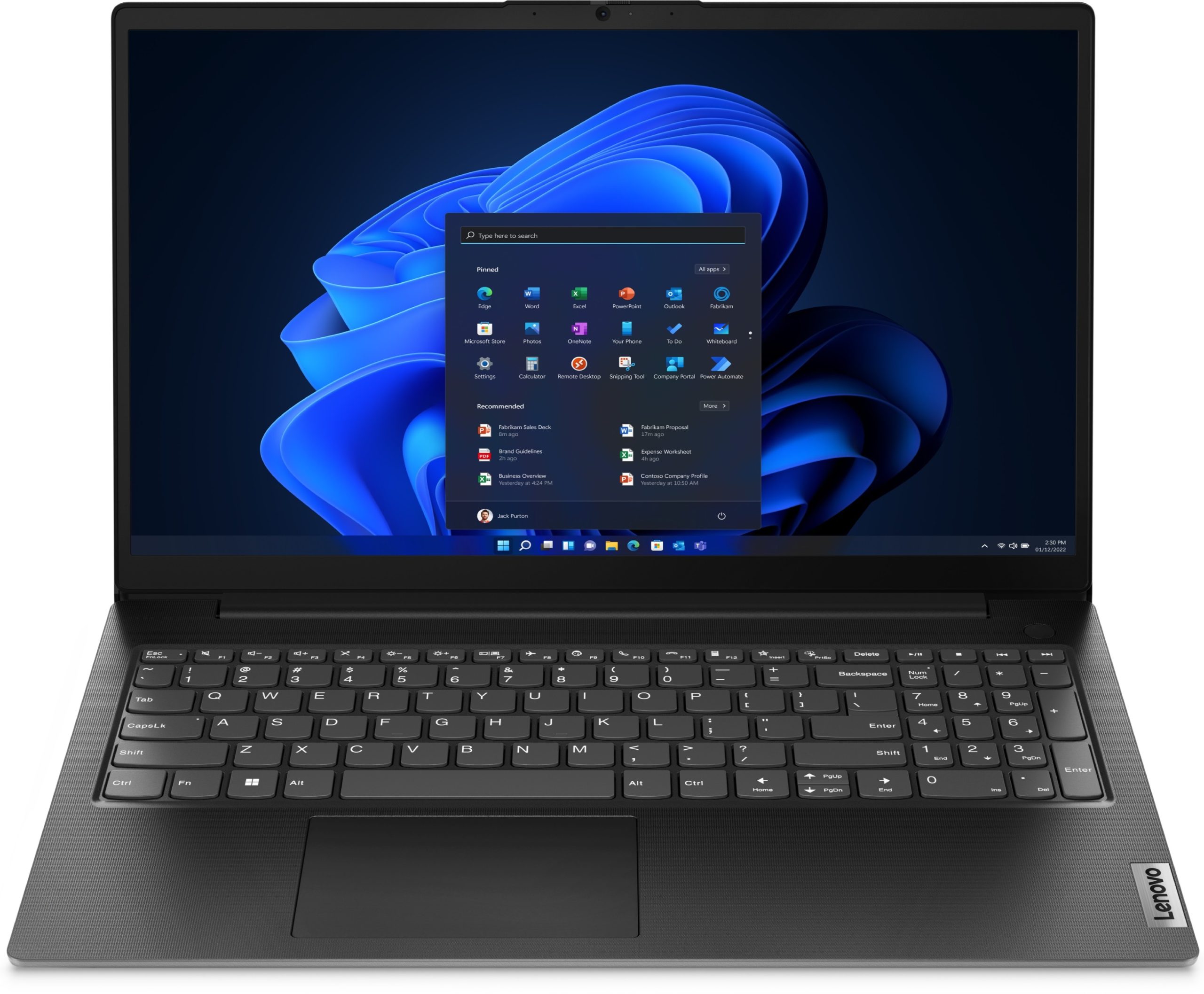 Laptop Lenovo - V15 G4, 15.6'', FHD, R5, 60Hz, negru 1